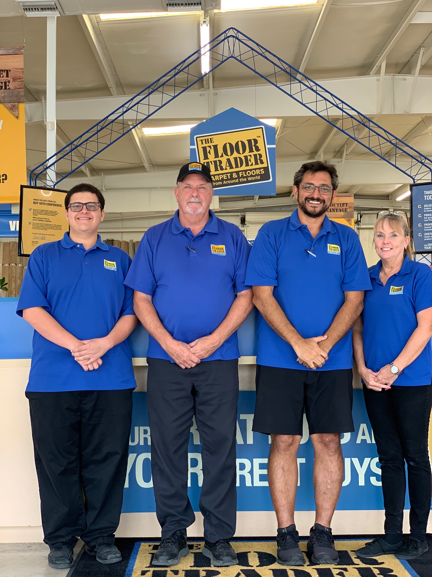 Staff Photo of the team at The Floor Trader of Cocoa